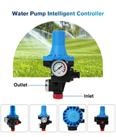 Contrôleur de pression de pompe à eau électronique automatique intelligent IP65 110V-240V Contact DPDT Matériau plastique PS-3 Soyue
