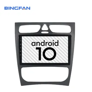 9 pouces Écran Tactile Android 10 pour <span class=keywords><strong>Mercedes</strong></span>-benz W209 W203 <span class=keywords><strong>W168</strong></span> W463 CLK CL-C 1998-2004 <span class=keywords><strong>Autoradio</strong></span> - Product Image 1