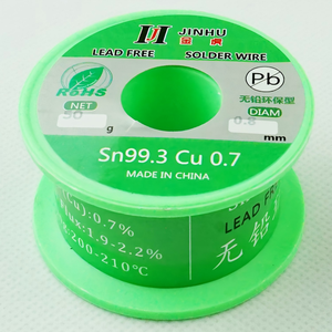 Fil à souder en étain sans plomb approuvé CE Rohs, <span class=keywords><strong>rouleau</strong></span> de 50 g, flux de colophane à 2 %, cœur OEM/ODM MECHANIC pour le brasage électronique - Product Image 2