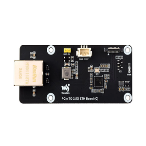 Tarjeta de Conexión PCIe a Ethernet de 2.5G para <span class=keywords><strong>Raspberry</strong></span> <span class=keywords><strong>Pi</strong></span> 5, Compatible con <span class=keywords><strong>Raspberry</strong></span> <span class=keywords><strong>Pi</strong></span> OS, Sin Controladores, Chipset Realtek RTL8125 - Product Image 1