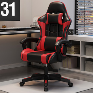 Silla Gamer de Carreras al Por Mayor con Altura Ajustable, Cuero de PU y Nailon para Computadora - Product Image 1