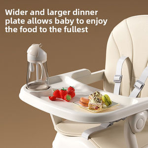 Silla Alta Plegable y Portátil para Bebés Summer Infants, con Altura Ajustable, Capacidad de Carga de 33 lb, Diseño Seguro y Cómodo para Niños - Product Image 6