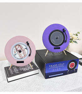 Lecteur <span class=keywords><strong>CD</strong></span> portable Redwingy en forme de soucoupe volante, qualité sonore <span class=keywords><strong>HiFi</strong></span>, <span class=keywords><strong>Bluetooth</strong></span> bidirectionnel 5.3, 4000 mAh rechargeable, album musical nostalgique - Product Image 3