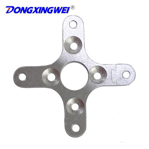 Silver White Mounting Cross For Model Aircraft Motors <b>Miniature</b> Electric Motor Accessory Drones - Product Image 5