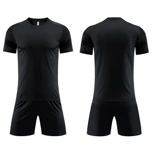 Completo Sportivo Estivo da <span class=keywords><strong>Uomo</strong></span> per Allenamento e Competizione, Tutto Nero o Tutto Bianco, Traspirante e Leggero, per Adulti - Product Image 1