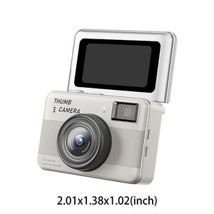 Y11 Mini <span class=keywords><strong>Kids</strong></span> Draagbare Kleine <span class=keywords><strong>Camera</strong></span> 4K Duimformaat <span class=keywords><strong>Camera</strong></span> met 1.47 inch 180° Klapbaar Scherm voor Reisopnames met LED Flitslicht - Product Image 3