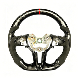 Accesorios de Mejora Personalizados, Volante Deportivo de Fibra de Carbono para Hyundai <span class=keywords><strong>I20</strong></span>/i30n/Elantra <span class=keywords><strong>N</strong></span> 2021 2022 <span class=keywords><strong>2023</strong></span> 2024 2025 2026 - Product Image 1