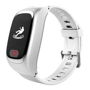 全球定位系统智能手表老年人智能手表，带sim卡无线Sos功能残疾人全球定位系统跟踪手表