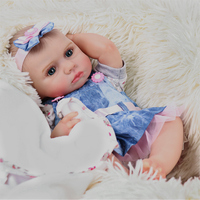 Muñeca Reborn Realista de Silicona para Bebé, Muñeca Reborn de Silicona de Cuerpo Completo, Muñeca Reborn de Silicona PARA LA Venta