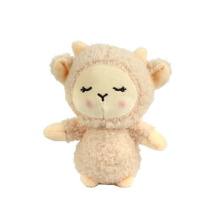 EN STOCK 12CM Animal relleno oveja peluche llavero pequeño suave oveja peluche llavero - Product Image 5