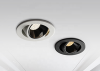 Haute qualité pour le projet 7w réglable COB LED downlight 12w 20w 30w