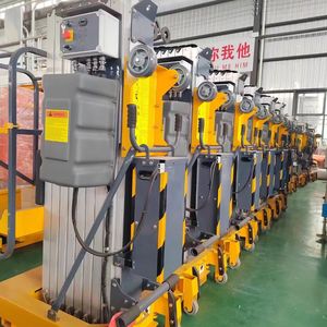 Gunting Lift Lift Mini tolok 6 Meter 8 Meter gunting swadorong garpu pengangkat hidrolik Harga <span class=keywords><strong>Platform</strong></span> - Product Image 6