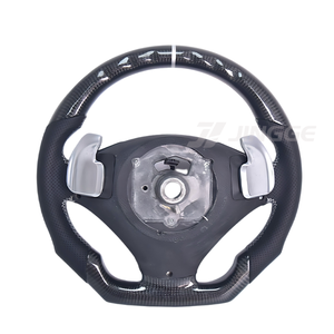 Volant de voiture chauffant en cuir pleine fleur pour <span class=keywords><strong>BMW</strong></span> Série E, compatible avec <span class=keywords><strong>BMW</strong></span> <span class=keywords><strong>M</strong></span> E92 M3 <span class=keywords><strong>X5</strong></span> <span class=keywords><strong>E53</strong></span> E63 X1 E84 E61 E60 M5 328i E90 E91 E83 E70 E71 E72 - Product Image 6