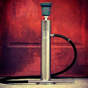 Fabrika toptan özelleştirilmiş yüksek kaliteli 304 paslanmaz çelik geometri nargile salonu minmal nargile seti - Product Image 6