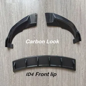 StarNav Pour ID.4 Air 2021-2024 : Spoiler de pare-chocs avant, jupes avant, accessoires automobiles, kit carrosserie inférieur - Product Image 5