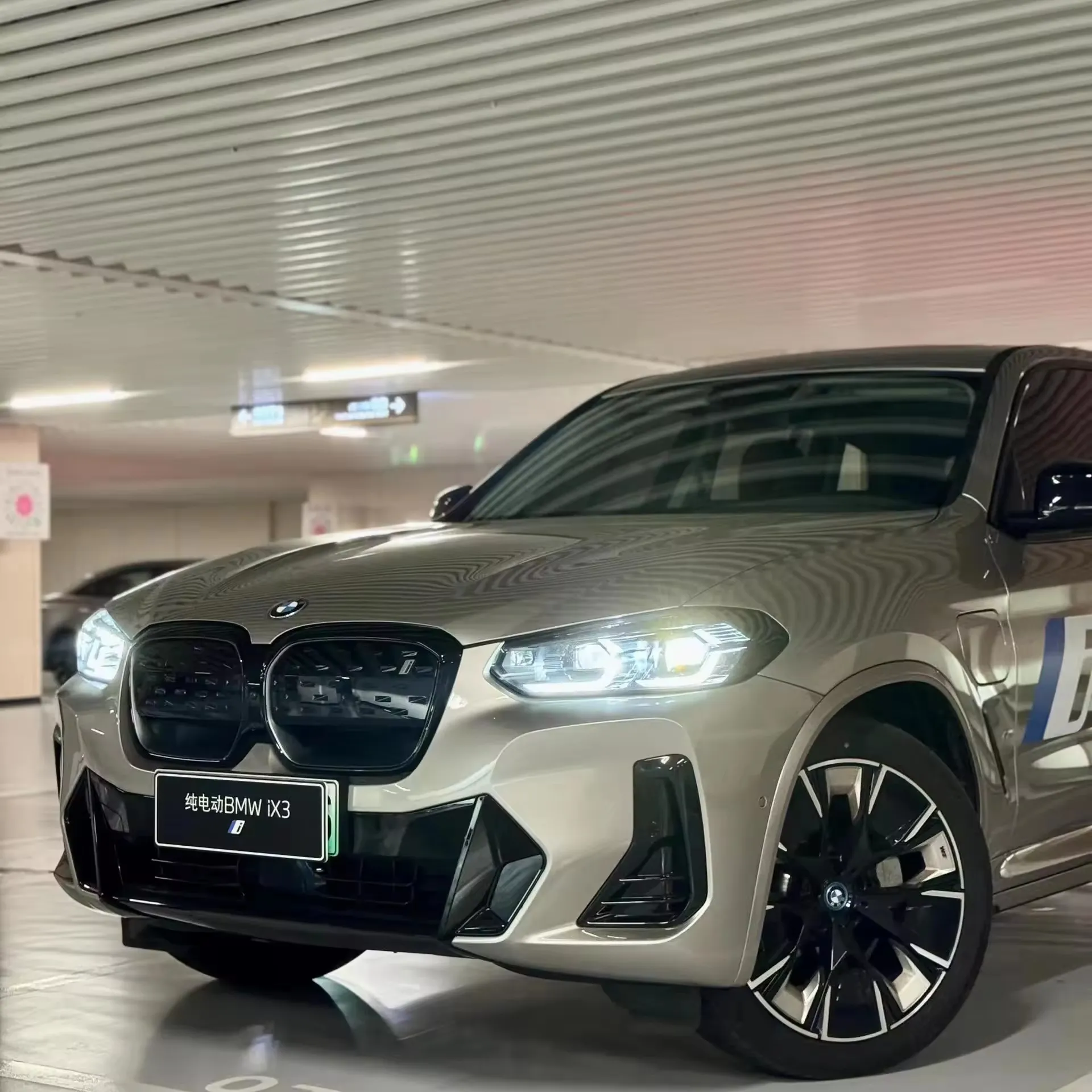 Bmw ix3 suv 4wd kendaraan energi baru, mobil listrik murni dengan pengisian cepat jarak jauh bmw ix 3 model terkemuka untuk dijual 2024