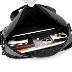 Bolso de Computadora Personalizado con Logotipo, Gran Capacidad, Revestimiento de PU, Bolso Cruzado de Oficina, Maletín para Portátil para el Trabajo - Product Image 6