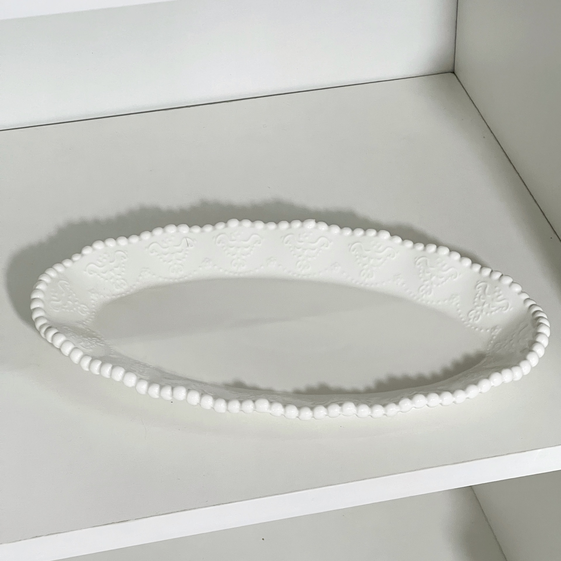 assiette ovale 28*15.5*3cm