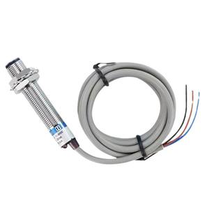 สวิตช์อินดักทีฟแบบสามสาย M12 NPN แบบเปิดปกติ โฟโตอิเล็กทริกเซนเซอร์แบบสะท้อนแสงผ่านลำแสง อุปกรณ์ไฟฟ้า - Product Image 1