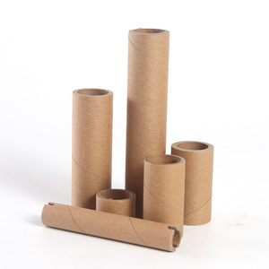 หลอดกระดาษคราฟท์ Minhong Packaging ขนาดเส้นผ่านศูนย์กลางภายใน 15-150 มม. ขนาดสั่งทำได้ สำหรับบรรจุภัณฑ์โปสเตอร์ งานศิลปะลายเส้น และงานศิลปะอื่นๆ - Product Image 1