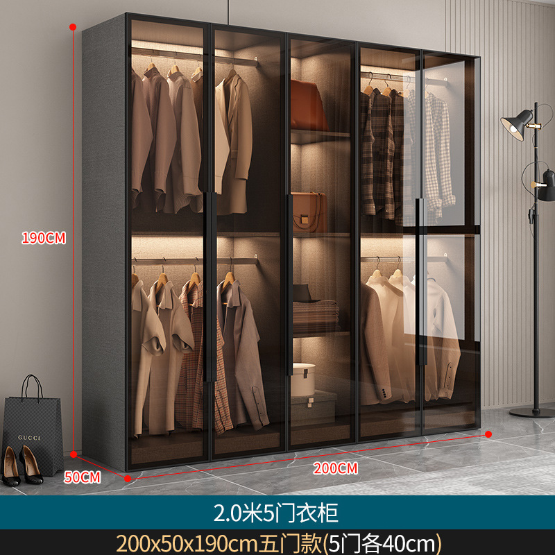 [ตู้หลัก] 200*50*190 ห้าประตู