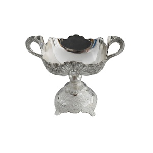 Nouvel ensemble <span class=keywords><strong>de</strong></span> couverts en métal empilables au design européen, fourchette et couteau pour glace, bol en verre pour salade - Product Image 2