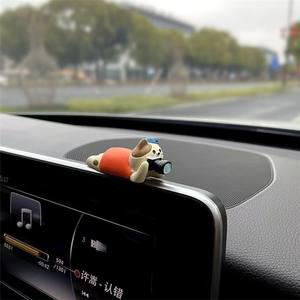 Décorations mignonnes en résine pour l'intérieur de la voiture, figurines de chat miniatures, accessoires pour tableau de bord et rétroviseur de voiture - Product Image 6