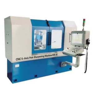 Automatic Five Axis CNC Hob Sharpening Machine For Straight Grooves And Inclined Groove Hobs