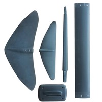 Pompe à air pour hydrofoil de surf en carbone modèle F002 pour utilisateurs unisexes de niveau intermédiaire avec fonction passive pour les eaux océaniques