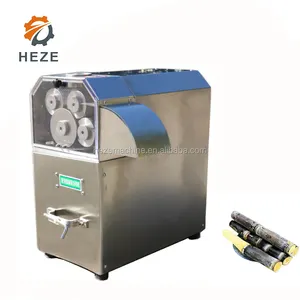 Máquina de prensa de jugo de caña de azúcar Máquina exprimidora de caña de azúcar eléctrica
