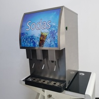 Distributeur de boissons gazeuses Post Mix, machine à faire du cola avec système de sirop BIB