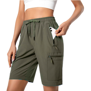 OEM Factory <strong>Women</strong> Hiking <strong>Cargo</strong> <strong>Shorts</strong> Quick Dry Athletic Camping Travel Golf <strong>Shorts</strong> with Zipper Pockets - Product Image 5