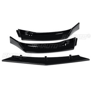 Carbon Fiber Look/Black 3x <b>Car</b> Front Bumper Lip Body Kit Spoiler Splitter Lip <b>Diffuser</b> Cover Guard <b>for</b> Mazda 3 Axela 2014-2018 - Product Image 2