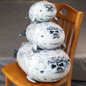 ที่กำหนดเองพิพิธภัณฑ์สัตว์น้ำของเล่นสัตว์รูปร่างตุ๊กตายัดสัตว์ทะเลน่ารักตุ๊กตาหมอนประทับตรา30เซนติเมตร - Product Image 2