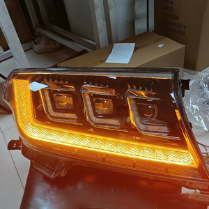 Faros Delanteros LED de Alto Rendimiento con 3 Lentes para <span class=keywords><strong>Toyota</strong></span> Land Cruiser LC200 FJ200, Faros Delanteros 2012-2015, Plug and Play, LC200 - Product Image 3