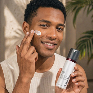 Custom Anti-Aging Peptide Face Sunscreen SPF 50 Firming Repair Hydrating Non-Greasy 2-in-1 Moisturizer <strong>Sunblock</strong> - Product Image 2