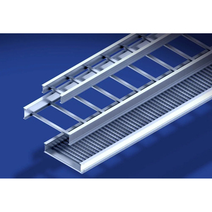 Cannelle porte-câbles prégalvanisée pour câblage électrique, gestion des câbles d'alimentation, système de support de câbles industriels, vente en gros - Product Image 1