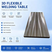 Table de soudage 3D D28 1500*1000mm, ensemble complet, plateforme de soudage modulaire avec dispositifs de positionnement