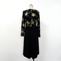 Robe longue d'été pour femme, grande taille, motif floral, style vintage froncé, taille unique, tissée légère