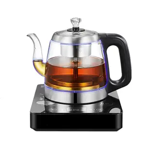 Kaipin Grad drehbarer dampf-und koch barer Tee Neuer Wasserkocher Schwanenhals Elektrischer Tee kessel Elektrisches Glas Elektrisch K.