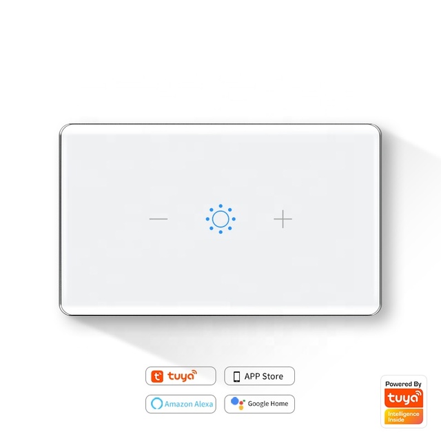 Smart Dimmer Switch Zigbee 3.0 Light Brightness Adjustment 10A Smart Life 3 Switches WIFI