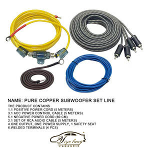 Câble d'interconnexion audio stéréo haute performance 8GA/10GA pour système audio amplificateur <span class=keywords><strong>DVD</strong></span> CD DAC - Product Image 5