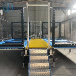 Manèges de fête foraine populaires pour l'extérieur : Trampoline 4-en-1 avec remorque pour enfants en promotion - Product Image 3