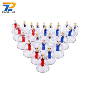 PZ Set cangkir pijat tubuh, <span class=keywords><strong>kit</strong></span> terapi bekam vakum hijab plastik 24 buah - Product Image 2