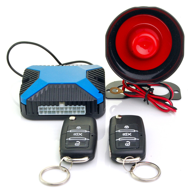 Remote Control Car Alarm Auto Central Lock Locking Car Smart Keyless Entry One Way Car Alarm System