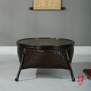 <b>Bamboo</b> Tea <b>Table</b> With Storage Multi Functional Asian Style Coffee <b>Table</b> - Product Image 2