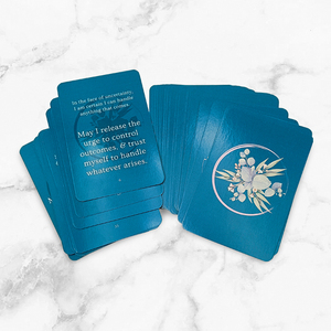 Lectures psychiques positives quotidiennes imprimées personnalisées de haute qualité Affirmation cartes à jouer Instruction de couture de selle pour la famille - Product Image 5