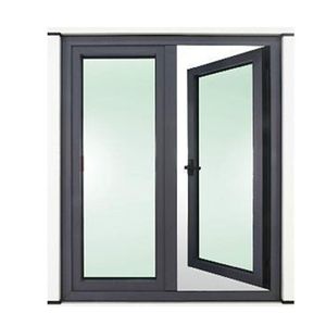 Finestra a Battente in Lega di Alluminio Premium, <span class=keywords><strong>Design</strong></span> Moderno per Ville e Appartamenti, Isolamento Acustico, Doppio Vetro - Product Image 1