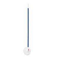 Brosse de nettoyage de salle de bain BOOMJOY à long manche anti-rayures avec tête remplaçable pour douche, carrelage et murs en verre