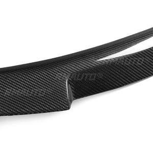 Aileron arrière en fibre de carbone véritable pour Audi A4 B9 S4 M4 berline 4 portes / A4 Quattro 2017-2018, extension de becquet de coffre arrière - Product Image 6
